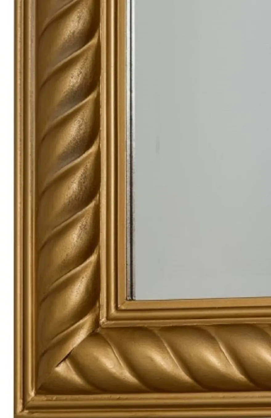 Casa Padrino Barock Spiegel / Wandspiegel Antik Gold 62 x H. 187 cm - Barockmöbel
