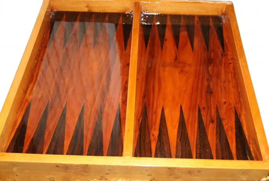 Casa Padrino Barock Spieltisch Schach / Backgammon Tisch Mahagoni L 60 x B 60 x H 71 cm - Möbel Antik Stil Barock