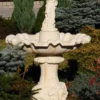 Casa Padrino Barock Springbrunnen Sandfarben Ø 100 x H. 157 cm