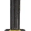 Casa Padrino Barock Säule Schwarz / Gold H. 100 cm - Prunkvolle Marmor Säule im Barockstil - Barock Deko Accessoires