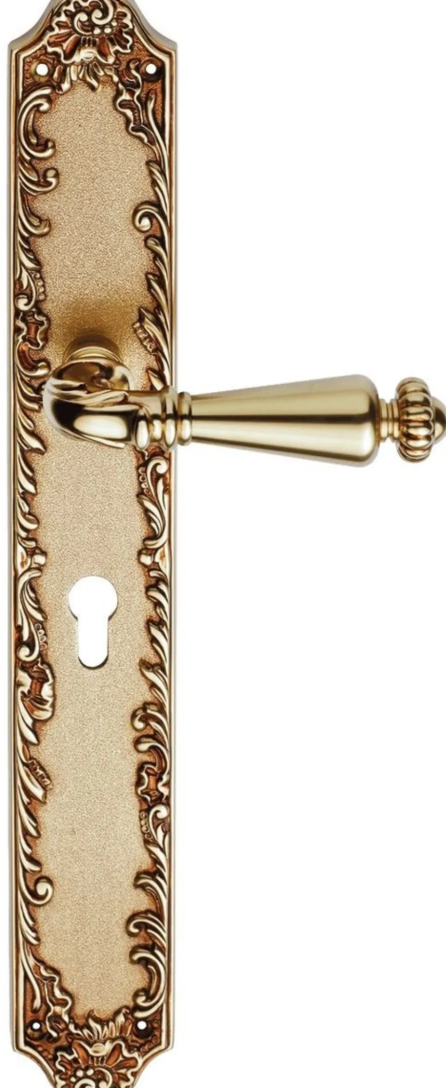 Casa Padrino Barock Türgriff Set Französisches Gold 15,1 x H. 40,6 cm - Barock Kollektion