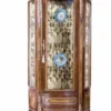 Casa Padrino Barock Vitrine im Antikstil, braun / gold, 86 x 48 x H. 186 cm