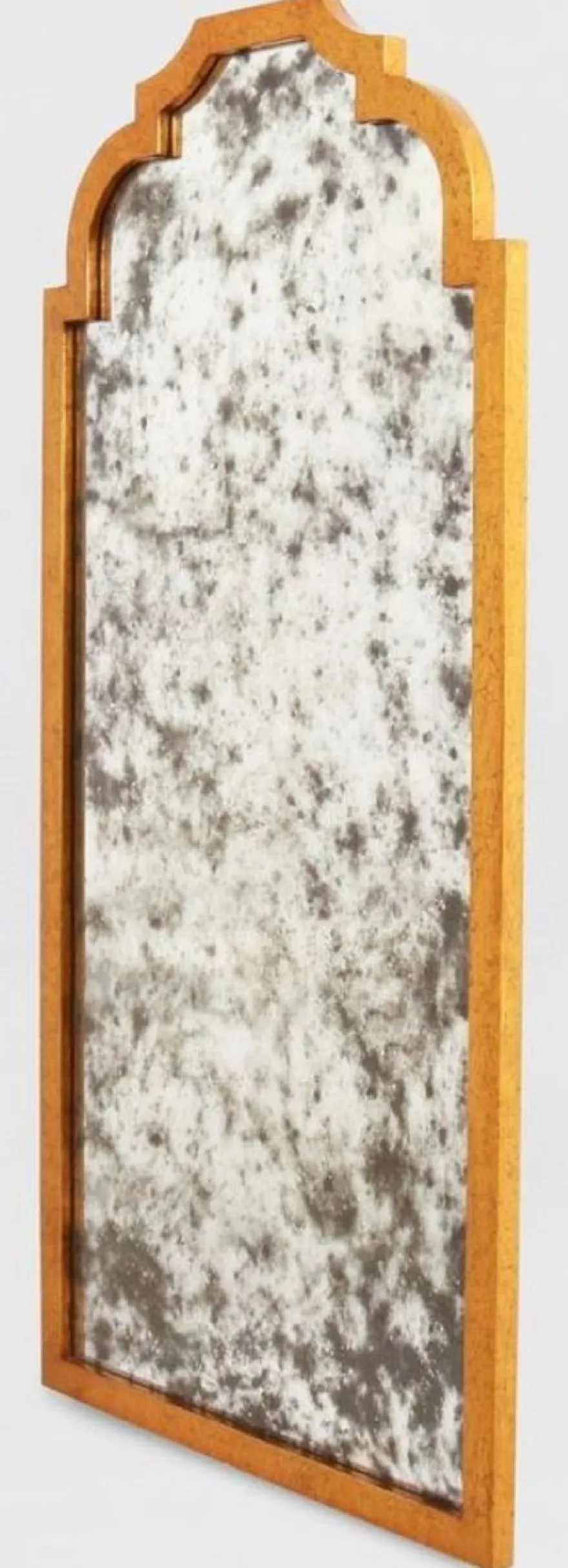 Casa Padrino Barock Wandspiegel Gold 70 x 3 x H. 145 cm - Eleganter Barock Spiegel mit antikem Spiegelglas - Barock Möbel