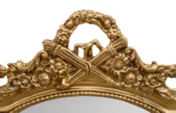 Casa Padrino Barock Wandspiegel Gold 115 x H. 207 cm - Barockstil Spiegel Antik Stil Möbel