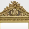 Casa Padrino Barock Wandspiegel Gold 204 x 113 cm - Antik Stil Replikat mit prunkvollem Rahmen
