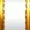 Casa Padrino Barock Wandspiegel Gold Antik Stil 85 x H. 190 cm - Prunkvoller Barock Spiegel mit wunderschönen Verzierungen