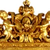 Casa Padrino Barock Wandspiegel Gold 100 x H. 186 cm - Prunkvoller Barock Spiegel mit wunderschönen Verzierungen