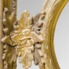Casa Padrino Barock Wandspiegel Gold 107 x H. 107 cm - Edel & Prunkvoll