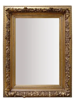 Casa Padrino Barock Wandspiegel Gold Höhe 150 cm, Breite 60 cm - Edel & Prunkvoll
