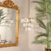 Casa Padrino Barock Wandspiegel Gold 90 x H. 158 cm - Prunkspiegel mit dekorativer Krone