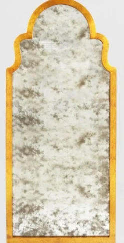 Casa Padrino Barock Wandspiegel Antik Gold - Eleganter Barock Spiegel mit antikem Spiegelglas - Barock Möbel