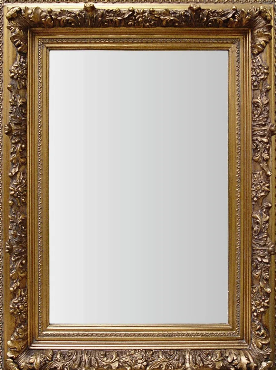 Casa Padrino Barock Wandspiegel Gold H 180 x B 60 cm - Edel & Prunkvoll - Vintagelook - Antik Stil Spiegel Prunkspiegel
