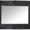 Casa Padrino Barock Wandspiegel Prunkvoller Spiegel in Schwarz 130 x 96 cm