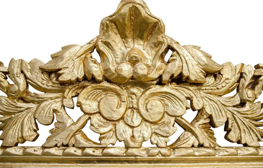 Casa Padrino Barock Wandspiegel Gold 115 x H. 202 cm - Barockstil Spiegel Antik Stil Möbel