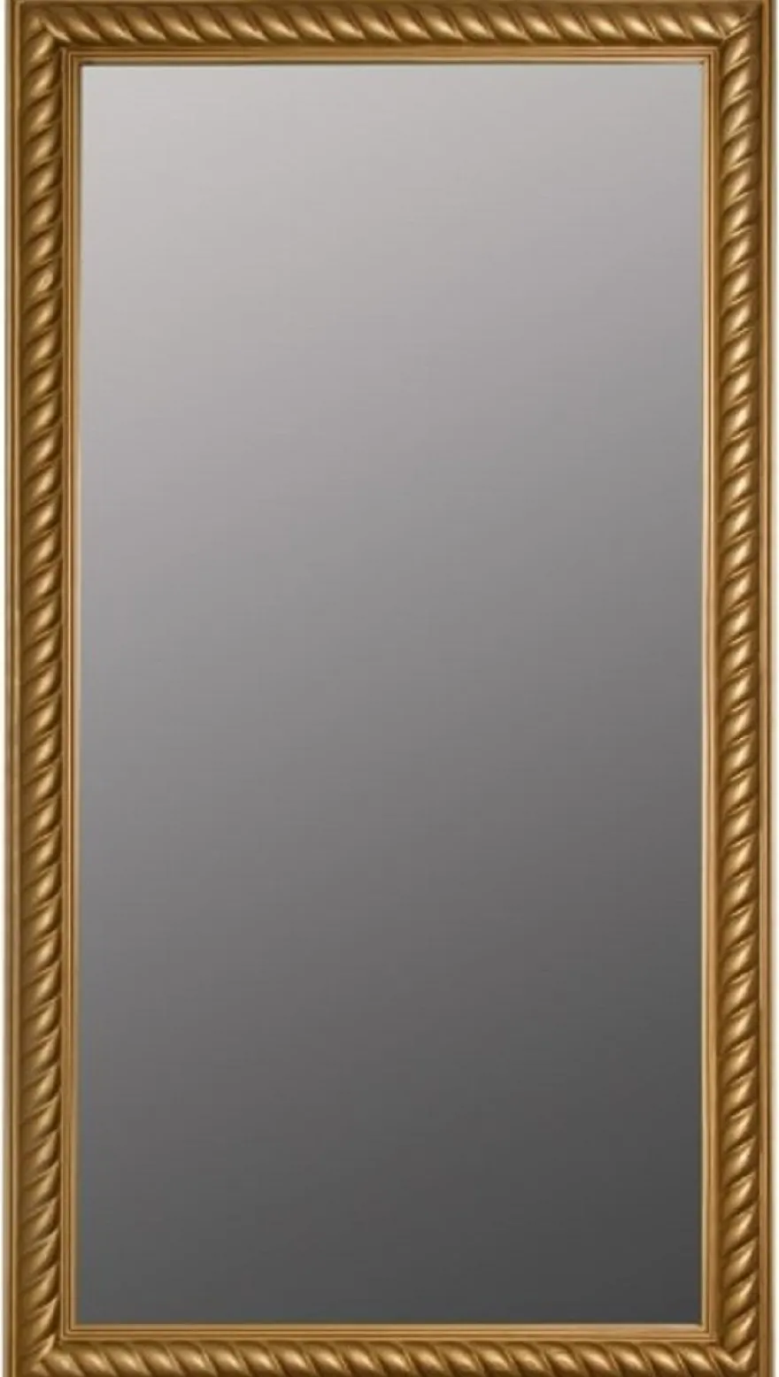 Casa Padrino Barock Wohnzimmer Spiegel / Wandspiegel Antik Gold 72 x H. 132 cm - Barockmöbel
