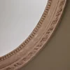 Casa Padrino Barock Wohnzimmer Spiegel Beige 36,5 x H. 50 cm - Wohnzimmermöbel im Barockstil