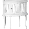 Casa Padrino Bar Schrank Weinschrank Whiskey Schrankbar Shabby Chic Look Weiß - Barock Rokoko Jugendstil Glasschrank
