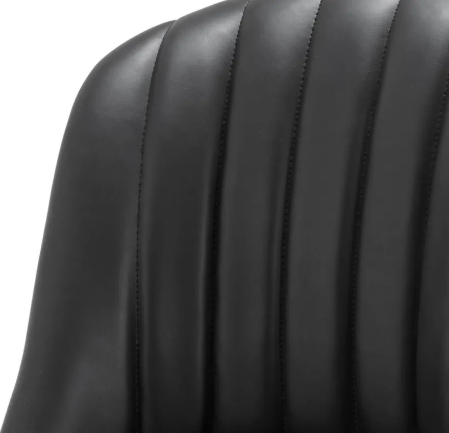 Casa Padrino Barstuhl Schwarz 49,5 x 61 x H. 115 cm - Luxus Barhocker mit Rückenlehne