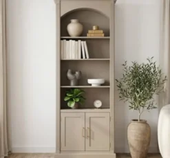 Casa Padrino Bücherregal im Landhausstil, 102 x 30 x 250 cm