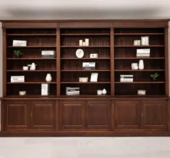 Casa Padrino Bücherregal im Landhausstil, 357 x 48 x 237 cm