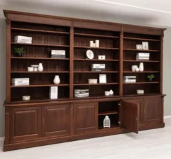 Casa Padrino Bücherregal im Landhausstil, 357 x 48 x 237 cm