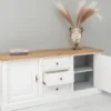 Casa Padrino Bücherregal im Landhausstil, 179 x 51 x 78 cm