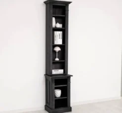Casa Padrino Bücherregal im Landhausstil, 53 x 40 x 230 cm