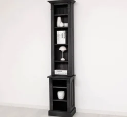 Casa Padrino Bücherregal im Landhausstil, 53 x 40 x 230 cm