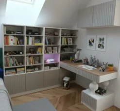 Casa Padrino Bücherregal im Landhausstil, 338 x 60 x 210 cm