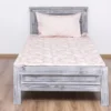 Casa Padrino Bett im Landhausstil, 90 x 200 x 93 cm