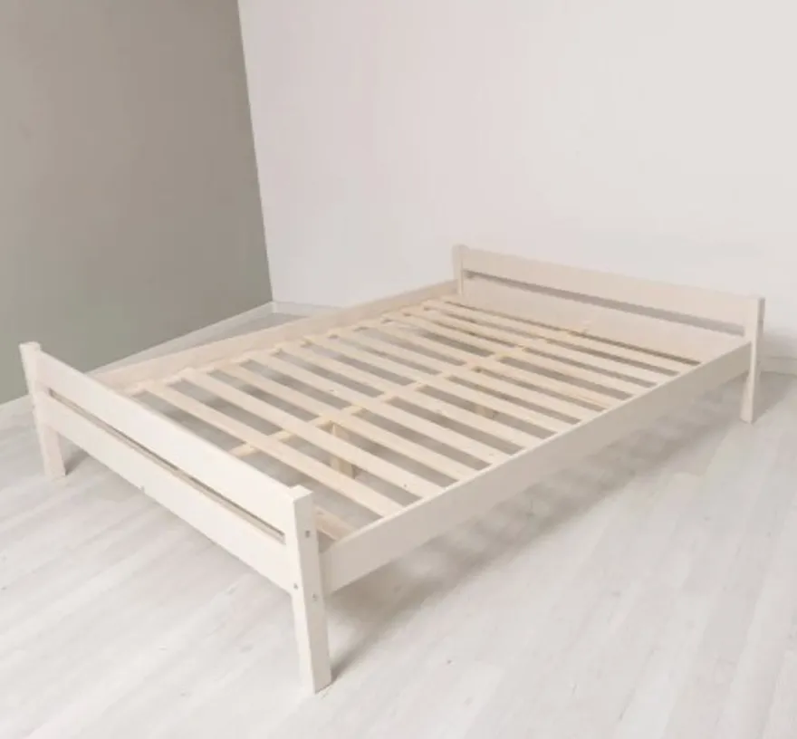 Casa Padrino Bett im Landhausstil, 200 x 120 x 50 cm