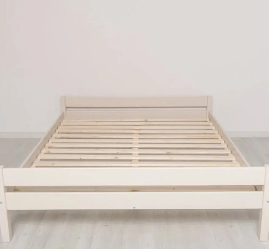 Casa Padrino Bett im Landhausstil, 200 x 120 x 50 cm