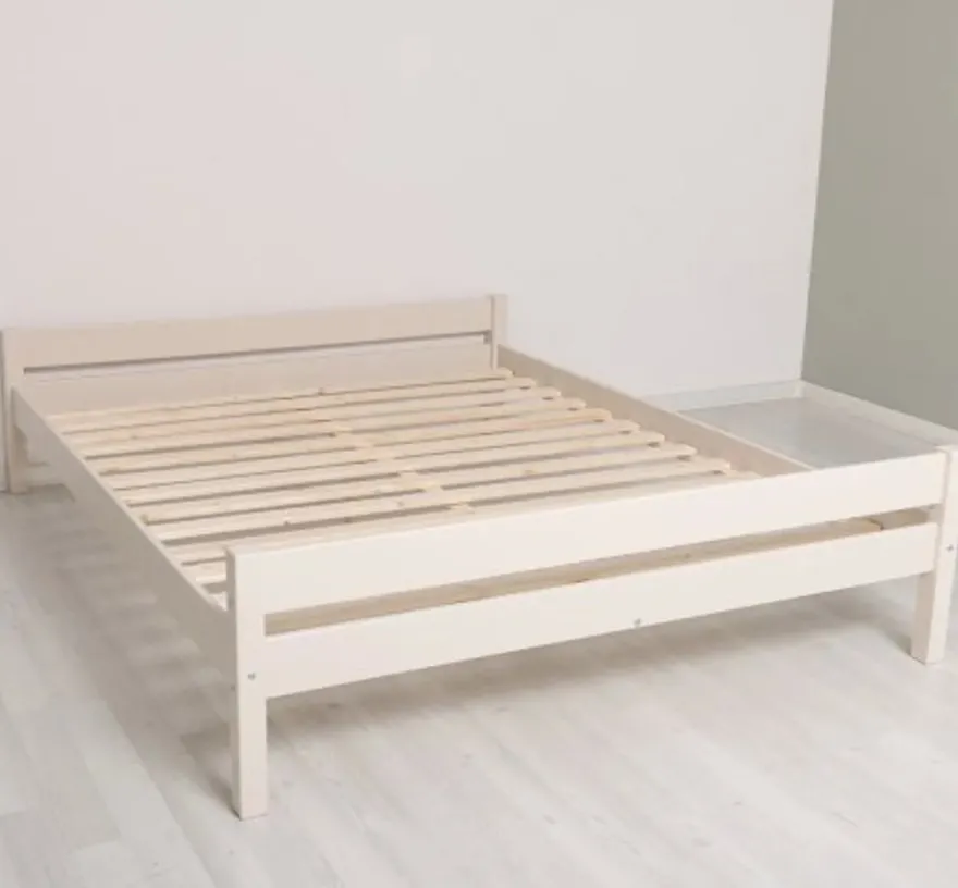 Casa Padrino Bett im Landhausstil, 200 x 120 x 50 cm