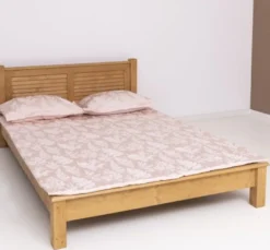 Casa Padrino Bett im Landhausstil, 140 x 200 x 82 cm