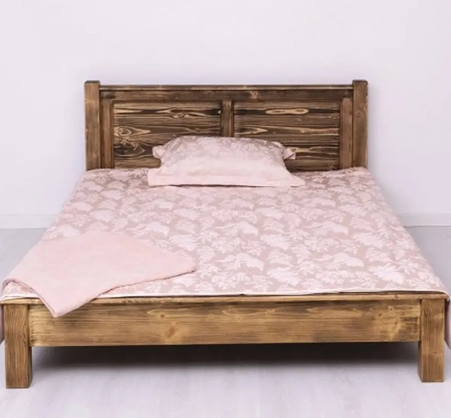 Casa Padrino Bett im Landhausstil, 140 x 200 x 82 cm