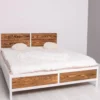 Casa Padrino Bett im Landhausstil, 140 x 200 x 110 cm