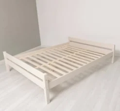 Casa Padrino Bett im Landhausstil, 200 x 140 x 50 cm