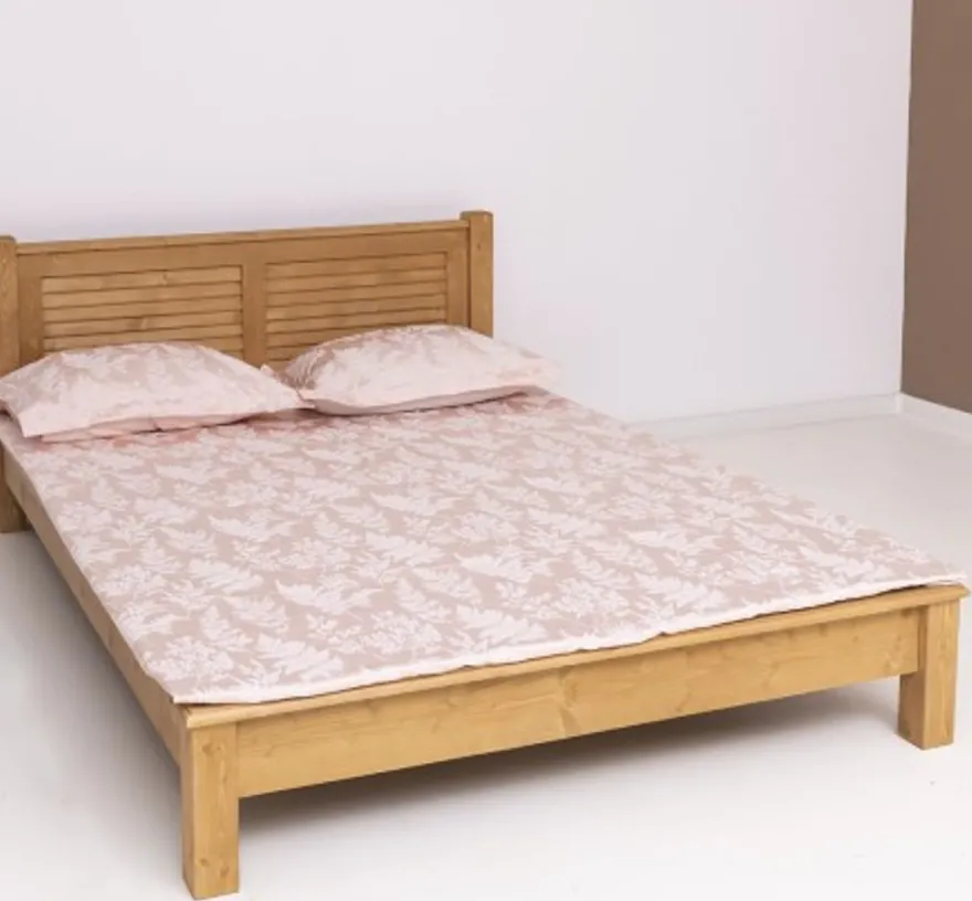 Casa Padrino Bett im Landhausstil, 160 x 200 x 82 cm