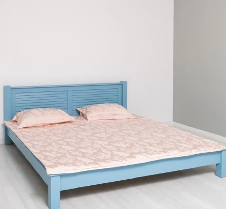Casa Padrino Bett im Landhausstil, 160 x 200 x 82 cm