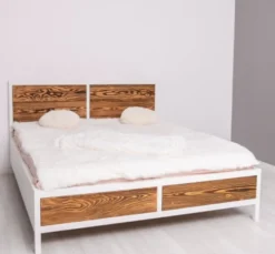 Casa Padrino Bett im Landhausstil, 180 x 200 x 110 cm