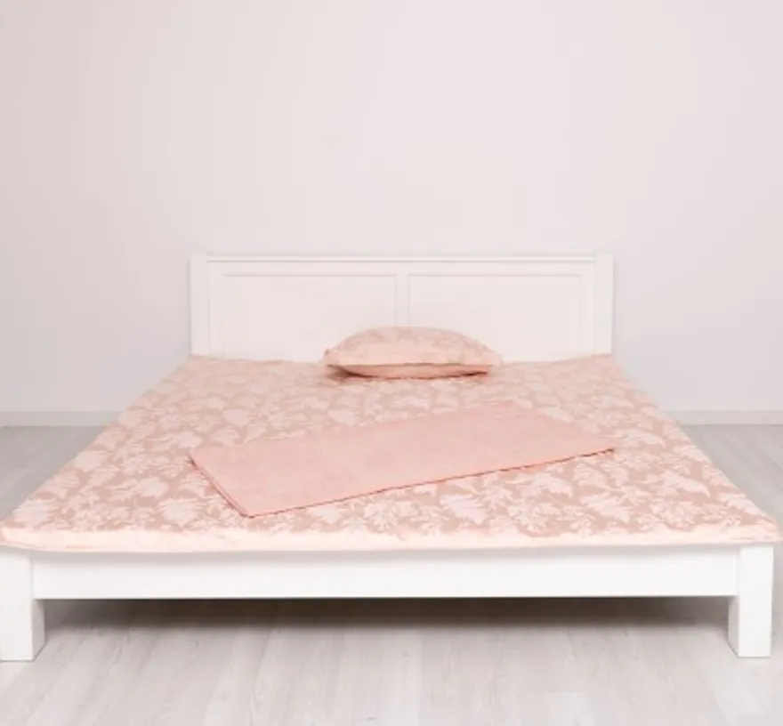 Casa Padrino Bett im Landhausstil, 160 x 200 x 82 cm