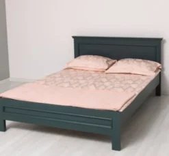 Casa Padrino Bett im Landhausstil, 140 x 200 x 93 cm