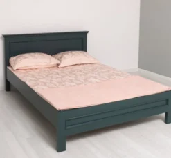 Casa Padrino Bett im Landhausstil, 140 x 200 x 93 cm