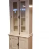 Casa Padrino Buffetschrank im Shabby Chic Landhaus Stil, Weiß Antik-Look, 100 x 45 x 245 cm