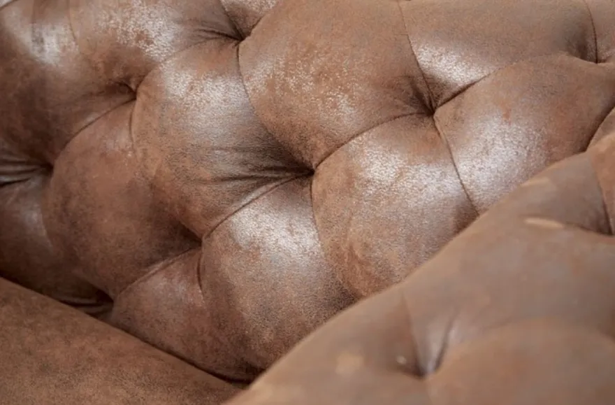 Casa Padrino Chesterfield Wohnzimmer Sessel Antik Braun 120 x 100 x H. 70 cm - Chesterfield Wohnzimmer Möbel
