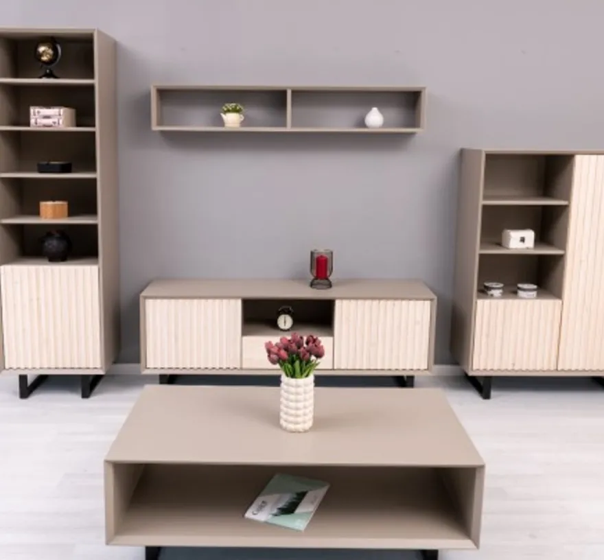 Casa Padrino Couchtisch im Landhausstil, 120 x 60 x 45 cm
