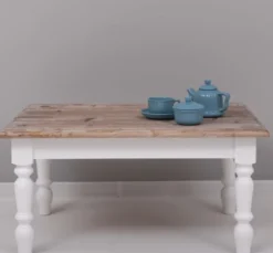 Casa Padrino Couchtisch im Landhausstil, 90 x 65 x 45 cm