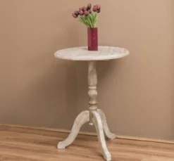 Casa Padrino Couchtisch im Landhausstil, 60 x 60 x 78 cm