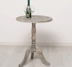 Casa Padrino Couchtisch im Landhausstil Sandkiefer, 60 x 60 x 78 cm