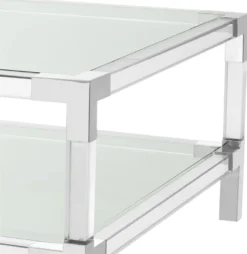 Casa Padrino Couchtisch 100 x 100 x H. 45 cm - Luxus Designer Möbel